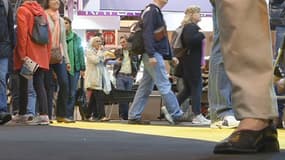 Le vol s'est déroulé dans les travées de la Foire de Paris, lors du démontage. (illustration)