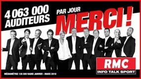 RMC, 3ème radio généraliste de France