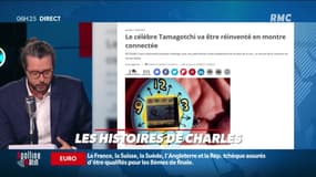 « Les 3 histoires de Charles Magnien » : Le retour du Tamagotchi, un sondage sur les Français et leur portable et le départ en avance d'un avion à Toulouse - 22/06