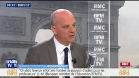 Jean-Michel Blanquer prévoit de présenter "un grand plan" pour la rénovation des internats début octobre