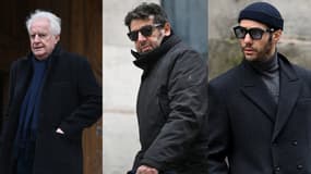 André Dussollier, Patrick Bruel et Tahar Rahim aux obsèques de Niels Arestrup