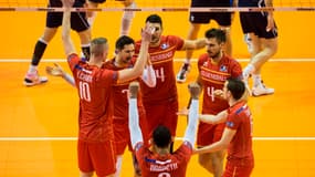 L'équipe de France de volley