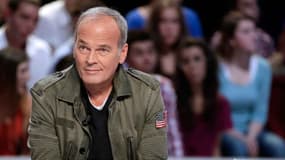 Laurent Baffie sur le plateau du Grand Journal de Canal+ en 2013.