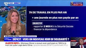 Pour réduire le déficit de 2 milliards d'euros, le gouvernement remet sur la table l'idée d'un nouveau jour de solidarité 