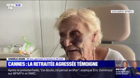 "J'ai rien vu, j'ai rien senti": le témoignage d'Angèle, 89 ans, agressée par trois mineurs à Cannes