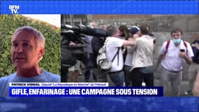 Gifle, enfarinage : une campagne sous tension - 13/06