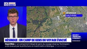Haut-Rhin: un camp de gens du voyage évacué à Hésingue