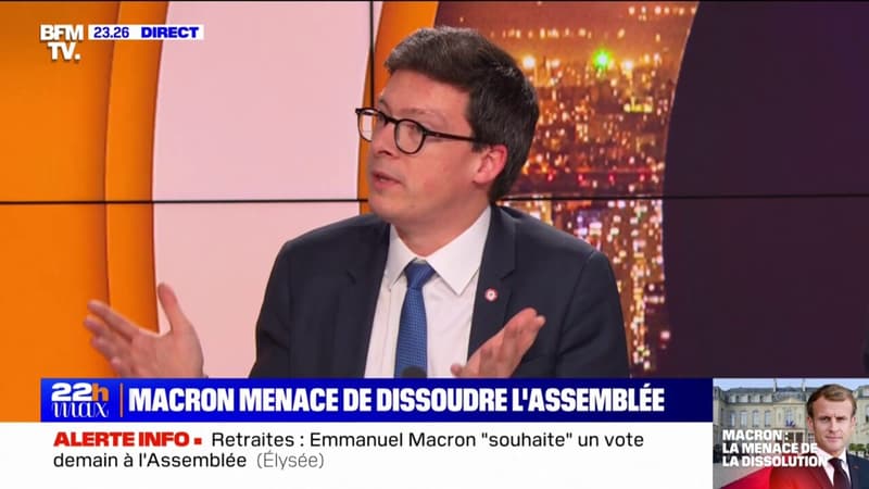 Pierre-Henri Dumont: « Menacer de dissolution, ça prouve surtout qu’Emmanuel Macron a peur »