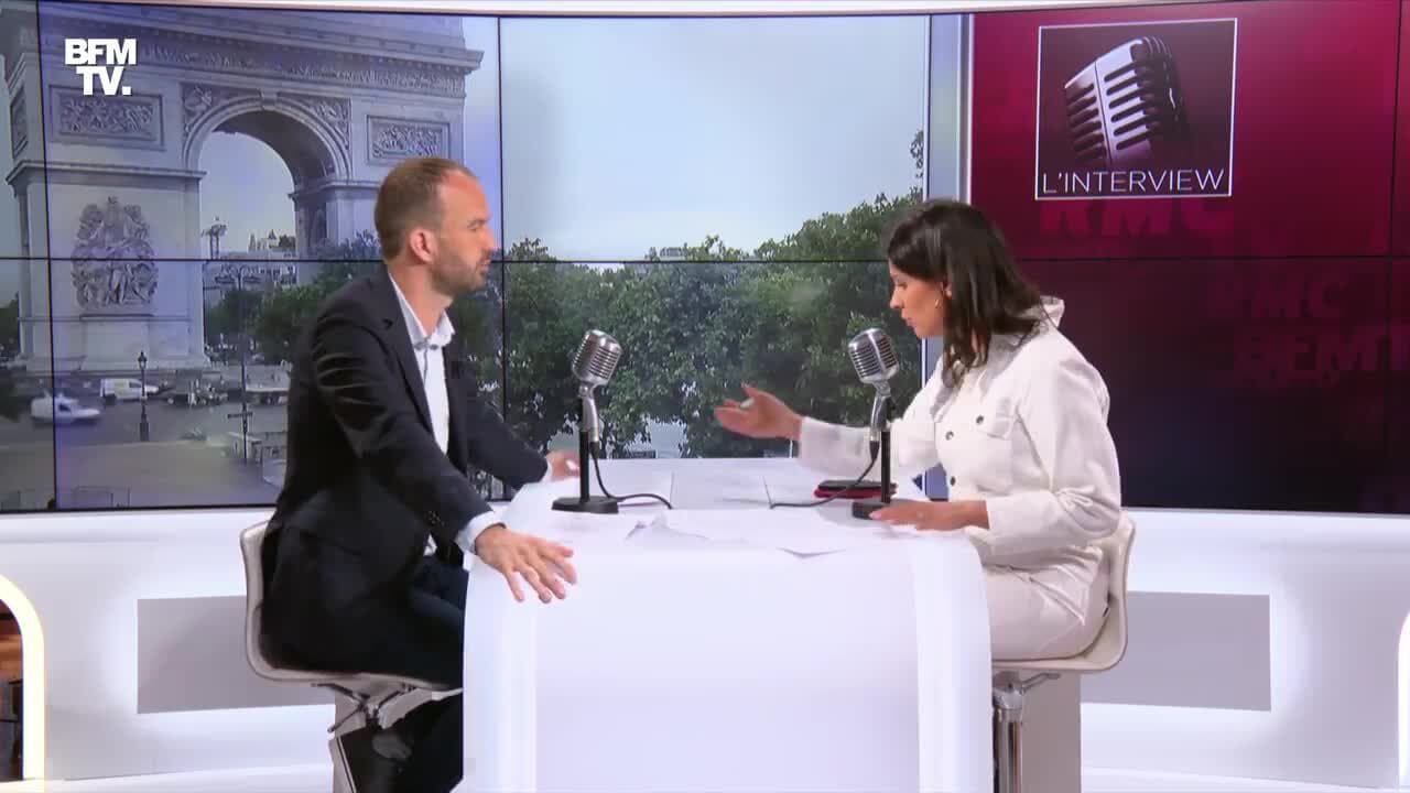 Manuel Bompard face à Apolline de Malherbe en direct - 20/05