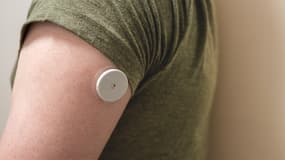 Un capteur de glycémie (photo d'illustration).