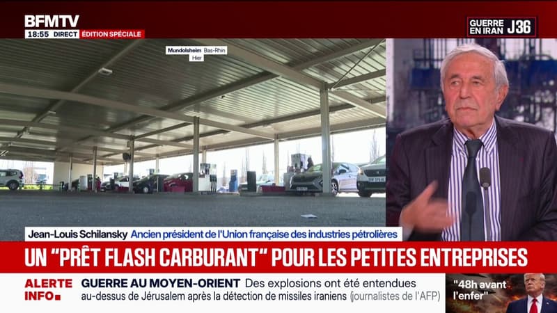 "Prêt flash carburant" pour soutenir les petites entreprises: pour Jean-Louis Schilansky, ancien président de l'Union française des industries pétrolières, "ce sont des mesures homéopathiques"