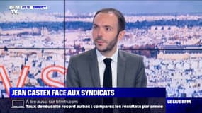 Jean Castex face aux syndicats - 09/07