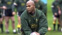 Le rugbyman sud-africain Chester Williams, le 28 novembre 2000