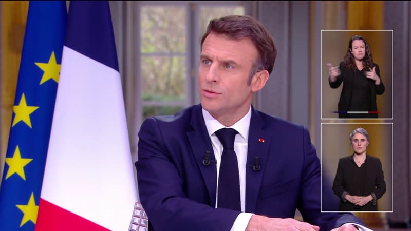 Retraites: suivez en direct l'interview d'Emmanuel Macron
