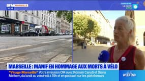 Marseille: une manifestation en hommage aux morts à vélo