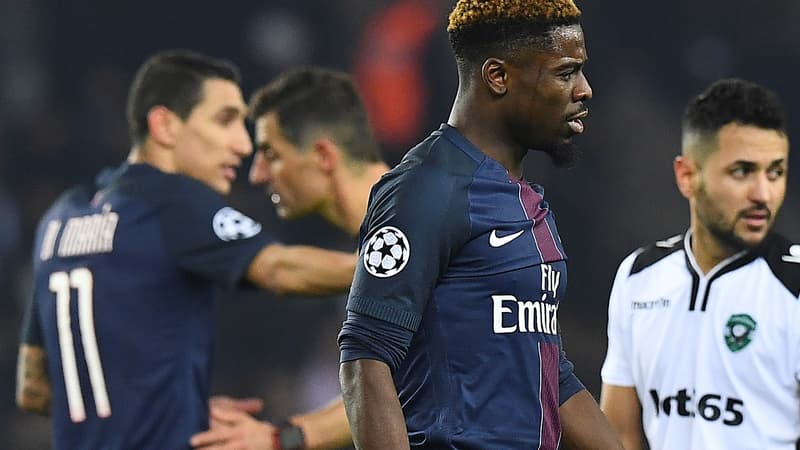 Angel Di Maria et Serge Aurier