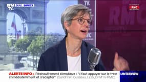 Sandrine Rousseau: "Aucun plan massif n'est mis en place pour qu'on se passe de l'essence"