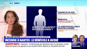 Nantes: qui est le suspect qui a reconnu être à l'origine de l'incendie de la cathédrale ?