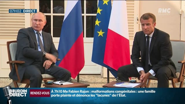 La passe d'armes tendue entre Poutine et Macron sur les "gilets jaunes"