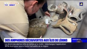 Alpes-Maritimes: des amphores découvertes aux îles de Lérins