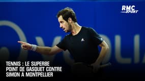 Tennis : Le superbe point de Gasquet contre Simon à Montpellier