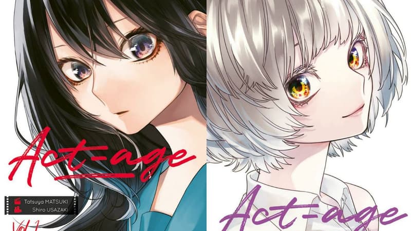 Les deux premiers volumes de "Act-Age"