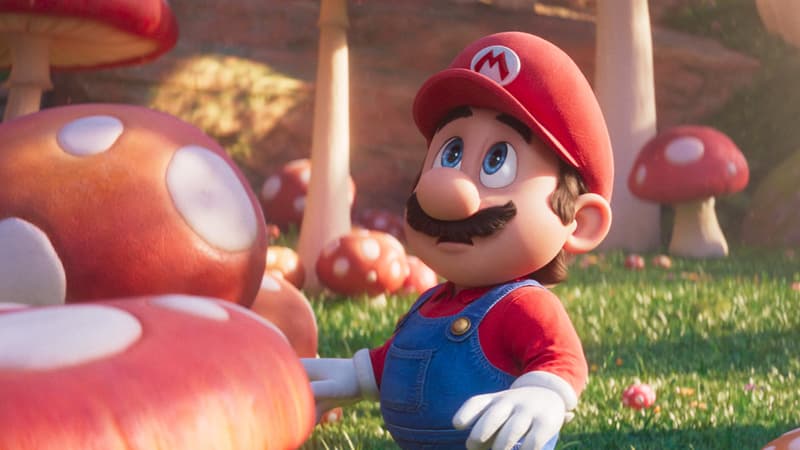 Une scène du film "Super Mario Bros., le film"
