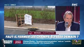 "Gilets jaunes": Mickael, auditeur RMC: "Tous les mois, je finis à moins 200-250 euros. Je touche 1700 euros et je suis obligé de dire non à mes gamins quand ils me demandent pour aller au cinéma."