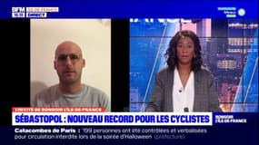 Paris: le nombre de cyclistes boulevard de Sébastopol explose