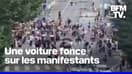 Une voiture fonce sur une manifestation propalestinienne ce samedi 6 septembre à Lausanne