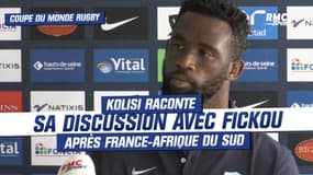 "Je suis désolé", Kolisi raconte sa discussion avec Fickou après France-Afrique du Sud