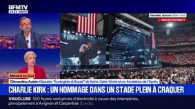 Hommage à Charlie Kirk: "Je veux défendre un projet de société dans lequel on abaisse le niveau de violence politique", explique Clémentine Autain, députée (Écologiste et Social)
