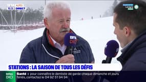 "En 2050, on fera toujours du ski", lance avec ferveur le président des Hautes-Alpes Jean-Marie Bernard