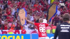 Bagarre générale à Porto Alegre à la fin de Internacional - Gremio (1-0)