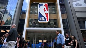 La boutique NBA à New York, juillet 2024