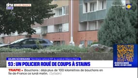 Stains: un policier violemment pris à partie