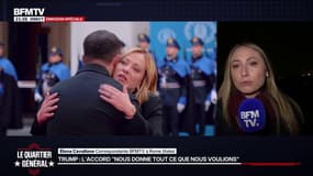 "Futur accord" sur le Groenland: Giorgia Meloni "salue" la suspension des droits de douane américains