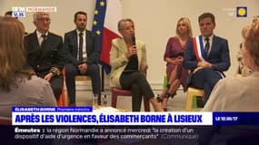 Émeutes: Élisabeth Borne en visite à Lisieux pour rassurer les personnes impactées