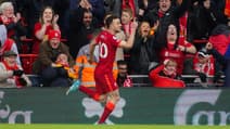 Liverpool-Watford : la joie de Diogo Jota