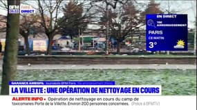 Crack à Paris: une opération de nettoyage est en cours dans le camp de la Porte de la Villette