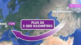 Un colis perdu entre l'Ouzbékistan et la France