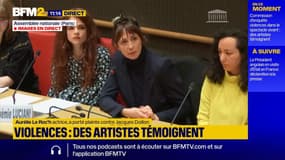 À l'Assemblée, l'actrice Aurélie Le Roc'h aborde sa plainte pour tentative de viol contre le réalisateur Jacques Doillon