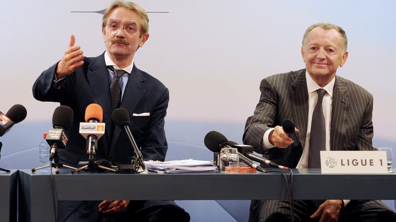 Frédéric Thiriez et Jean-Michel Aulas