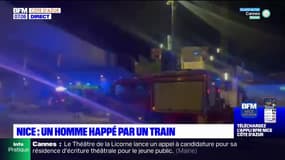 Nice: un homme a été happé par un train à la gare de Saint-Augustin