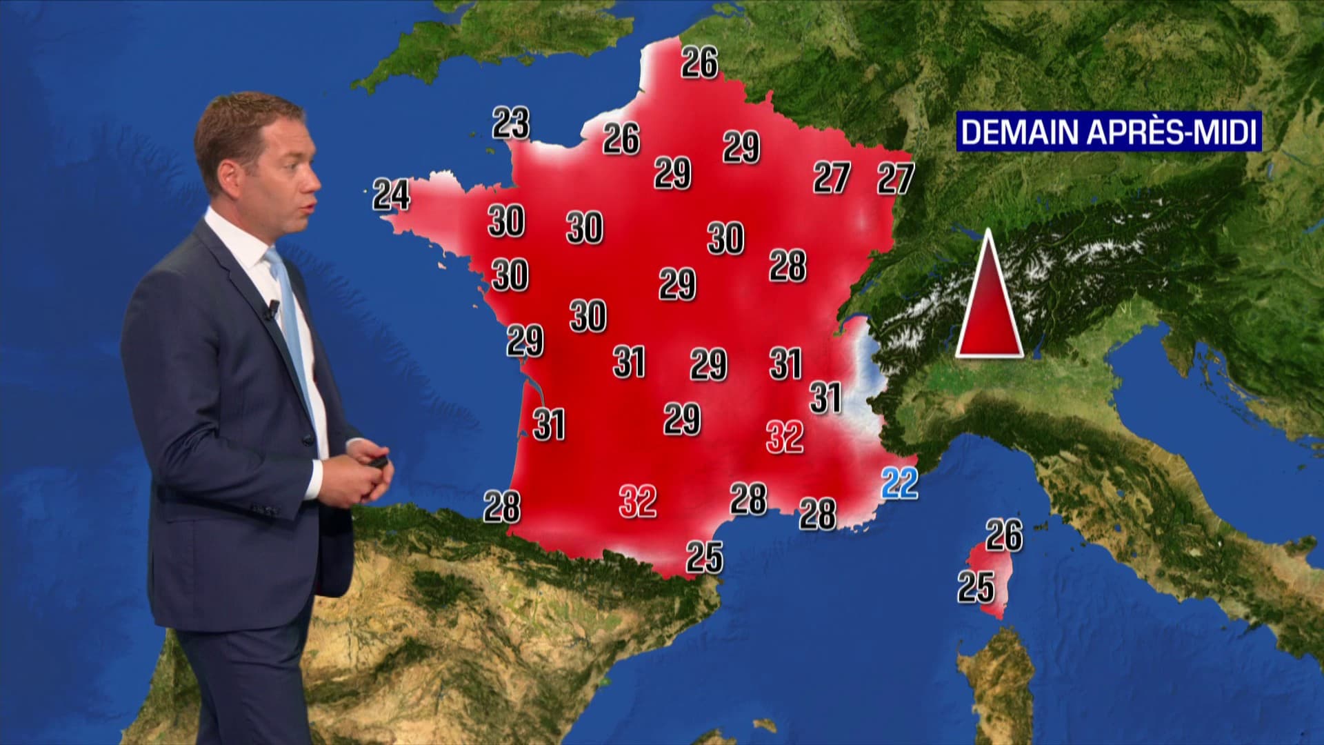 Une hausse des températures est attendue le mardi 17 mai 2022