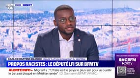 Carlos Martens Bilongo sur l'incident raciste à l'Assemblée nationale:  "Je suis né à Villiers-le-Bel, j'ai été en Afrique une semaine en vacances, je suis Français"