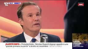 Vaccination: "J'ai mon point de vue, je le garde" - Nicolas Dupont-Aignan