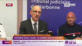 Incendie dans l'Aude: le suspect mis en examen et écroué 