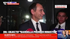 Pour Laurent Jacobelli (RN), "Jordan Bardella est le candidat naturel" pour le poste de Premier ministre en cas de victoire du RN