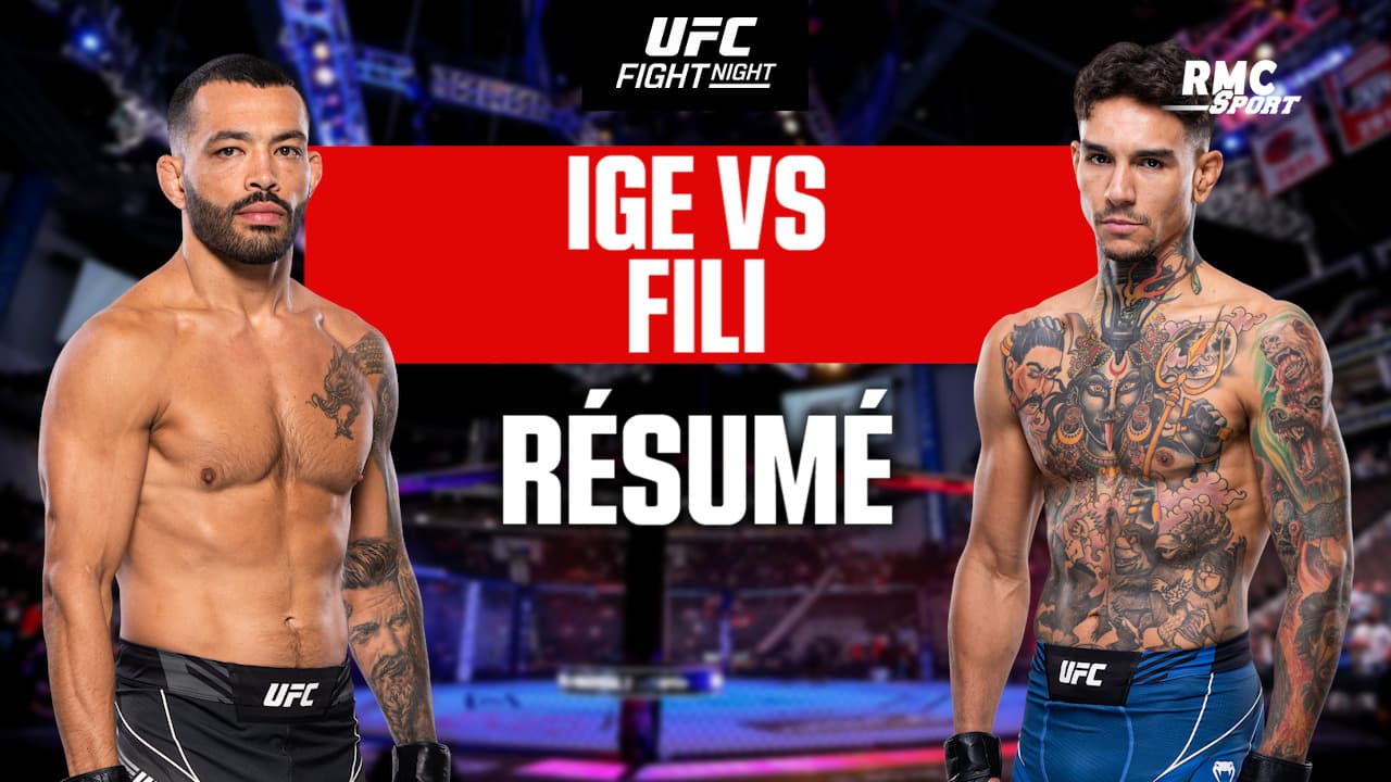 Résumé UFC : le terrible KO infligé par Ige à Fili